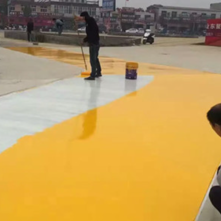 银川彩色路面喷涂翻新的使用寿命多长